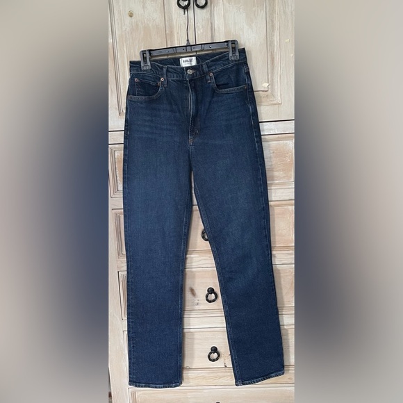 Agolde Denim - AGOLDE High Rise Stovepipe Jean in Pendulum Size 28